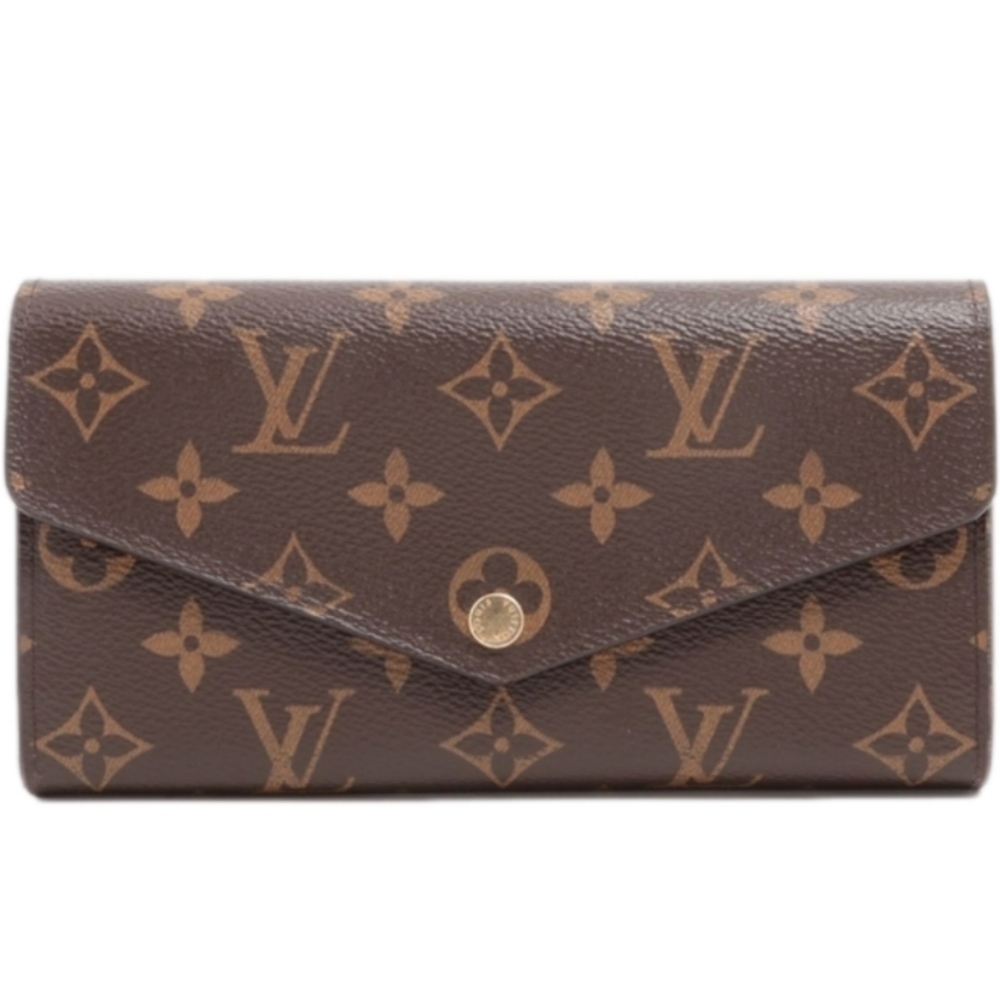 🌻Authentic Louis Vuitton Monogram Portefeuilles Sarah Long Wallets
